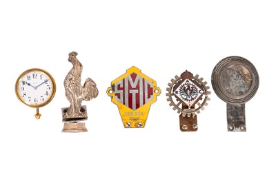Lot 248 - A GROUP OF FIVE PIECES OF AUTOMOBILIA