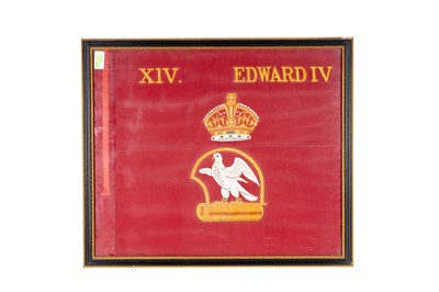 Lot 13 - GRENADIER GUARDS XIV COMPANY COLOUR (FLAG)