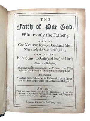 Lot 15 - Unitarian tracts