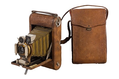 Lot 59 - A No.3 Folding Pocket Kodak De Luxe Camera