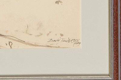 Lot 55 - DAVID TINDLE, R.A. (BRITISH, b.1932)