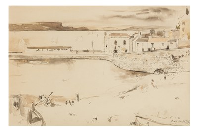 Lot 55 - DAVID TINDLE, R.A. (BRITISH, b.1932)