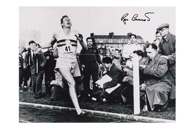 Lot 667 - Sport Signatures.- Roger Bannister & Stirling Moss