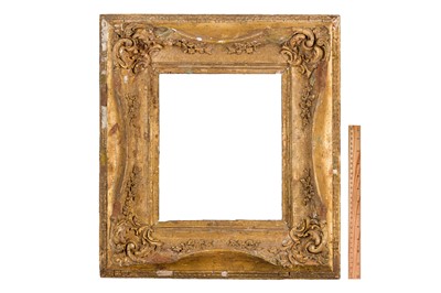 Lot 277 - French 19th Century Louis XIV style carved, composition and gilded frame