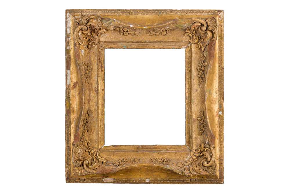 Lot 277 - French 19th Century Louis XIV style carved, composition and gilded frame