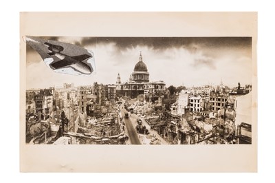 Lot 316 - THE BLITZ, LONDON, PRESS PHOTOGRAPHS, 1940s
