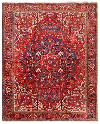 Lot 79 - A FINE HERIZ CARPET, NORTH-WEST PERSIA