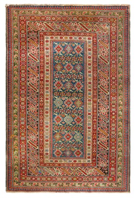 Lot 5 - AN ANTIQUE CHICHI RUG, EAST CAUCASUS