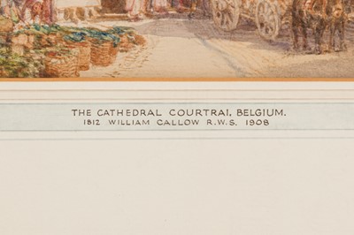 Lot 245 - William Callow RWS (British, 1812-1908)