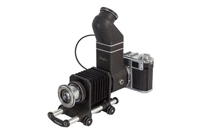 Lot 251 - A Zeiss Ikon Contax II Rangefinder Camera with Kilfitt Bellows