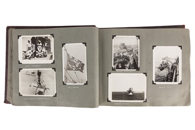 Lot 337 - A Good WW2 Royal Naval Album; Eastern Mediterrean Sea 1941-1943