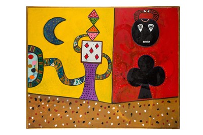 Lot 158 - ALAN DAVIE, C.B.E., H.R.S.W., R.A. (BRITISH, 1920-2014)