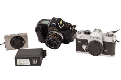 Lot 413 - Mixed Canon Cameras