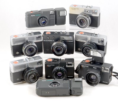 Lot 421 - A Rare Agfa Compact, Optima Sensor & Other Cameras.