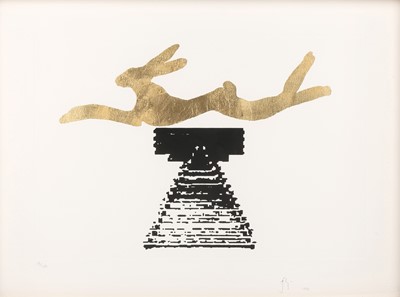 Lot 112 - Barry Flanagan O.B.E. R.A. (British 1941-2009)
