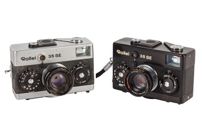 Lot 124 - A Pair of Rollei 35 SE Viewfinder Cameras