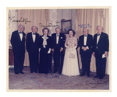 Lot 488 - British Prime Ministers.