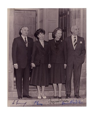 Lot 546 - Thatcher (Margaret) & Mikhail Gorbachev