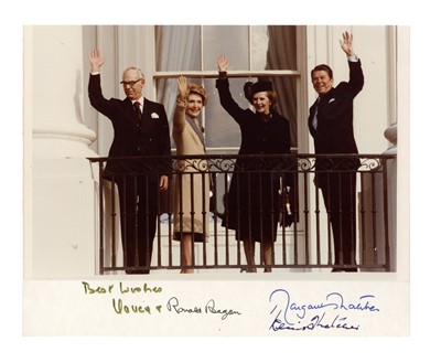 Lot 547 - Thatcher (Margaret) & Ronald Reagan
