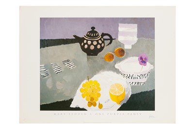 Lot 7 - British Artists.- John Piper, Howard Hodgkin, Mary Fedden and Donald Hamilton Fraser