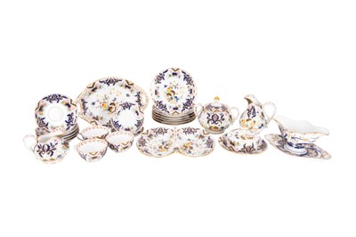 Lot 209 - FISCHER & MIEG OF PIRKENHAMMER, PORCELAIN PART BREAKFAST SERVICE