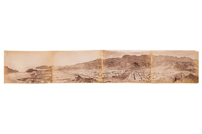 Lot 99 - PANORAMA VIEW OF ADEN, c.1890