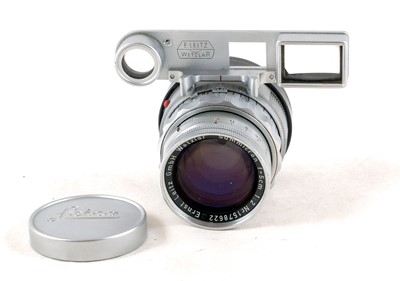 Lot 204 - Leica 5cm f2 Dual Range Summicron Lens & Goggles.