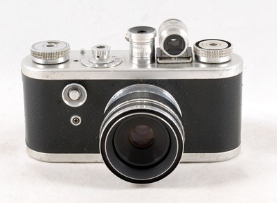Lot 248 - Chrome Corfield Periflex I with 45mm f2.8 Lens.