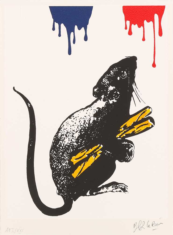Lot 326 - Blek Le Rat (French b.1951)