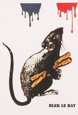 Lot 326 - Blek Le Rat (French b.1951)
