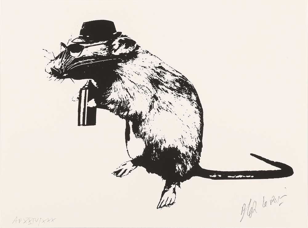 Lot 325 - Blek Le Rat (French b.1951)