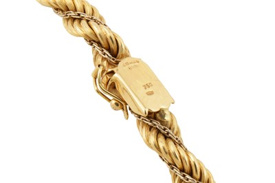 Lot 74 - A ROPETWIST NECKLACE