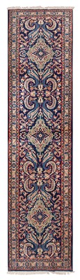 Lot 4 - A FINE LILIHAN RUNNER, WEST PERSIA