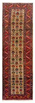 Lot 72 - A FINE HERIZ RUNNER, NORTH-WEST PERSIA