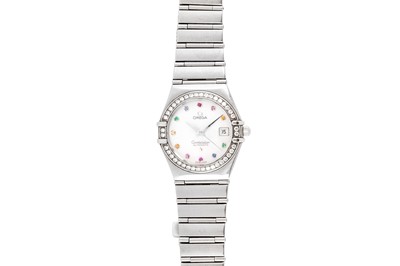 Lot 338 - OMEGA - LADY'S AUTOMATIC BRACELET WATCH