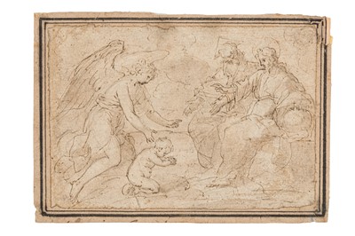 Lot 18 - ATTRIBUTED TO GIOVANNI BATTISTA PAGGI (GENOA, 1554 - 1627)