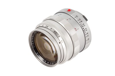 Lot 208 - A Very Early Leitz 50mm f/1.4 Summilux Lens