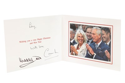 Lot 571 - Charles III, King of the United Kingdom & Camilla, Queen Consort