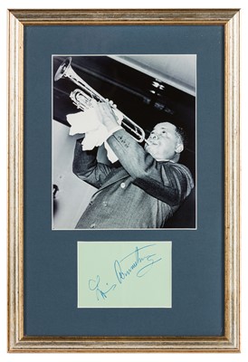 Lot 325 - Armstrong (Louis)