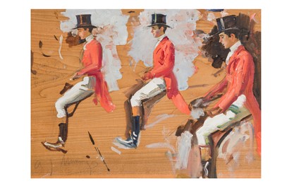 Lot 114 - SIR ALFRED JAMES MUNNINGS P.R.A., R.W.S. (BRITISH, 1878-1959)