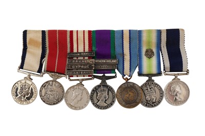 Lot 3 - A MINIATURE DRESS MEDAL GROUP