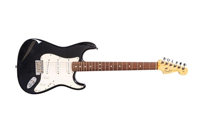Lot 241 - A FENDER AMERICAN STANDARD STRATOCASTER ELECTRIC GUITAR