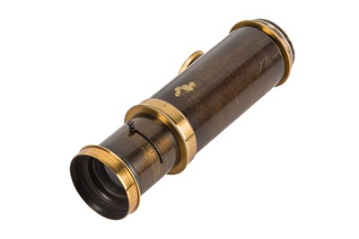 Lot 68 - An Unmarked 8" f/8 Brass Lens