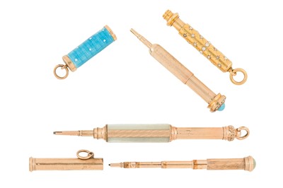 Lot 370 - FOUR PROPELLING PENCILS