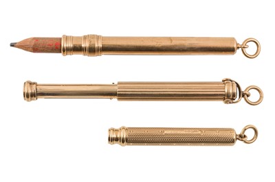 Lot 377 - THREE VINTAGE WRITING IMPLEMENTS