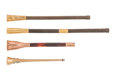 Lot 381 - A SELECTION OF VINTAGE CIGARETTE HOLDERS