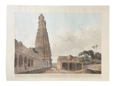 Lot 60 - Daniell (Thomas & William) An Hindoo Temple, at Madura.