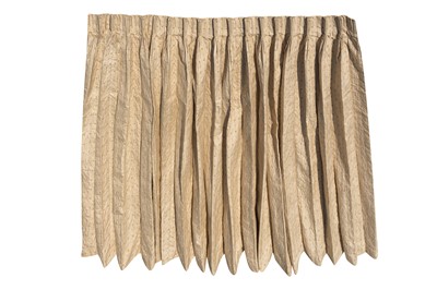 Lot 300 - A SET OF LINED CURTAINS AND CUSHIONS, LATE 20TH CENTURY/EARLY 21ST CENTURY