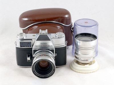 Lot 281 - Kodak Retina Reflex III Outfit.
