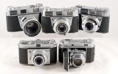 Lot 445 - Kodak Retina & Retinette Cameras.